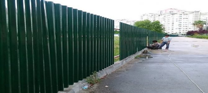 Şantiye Etrafı Çevirme ve Şantiye Alanı Çevirme Levhası